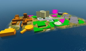 Early construction in eLab City East and West.